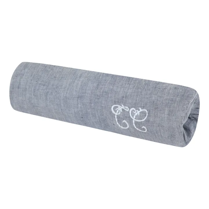 Tartine et Chocolat Drap-housse Feuillage | Bleu marine