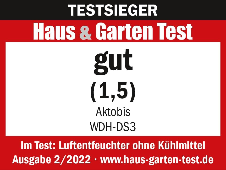 Aktobis Déshumidificateur par adsorption WDH-DS3 (jusqu'à 10 l/j) *sans compresseur*