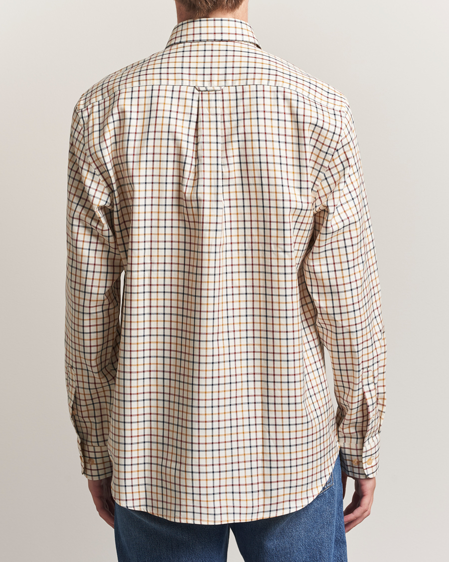 Barbour Lifestyle Sporting Tattersall Comfort Fit Shirt Copper