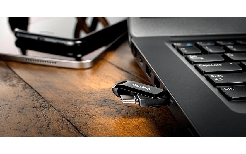 Sandisk USB-Stick »Ultra Dual Drive« (256GB GB Lesegeschwindigkeit 150 MB/s)