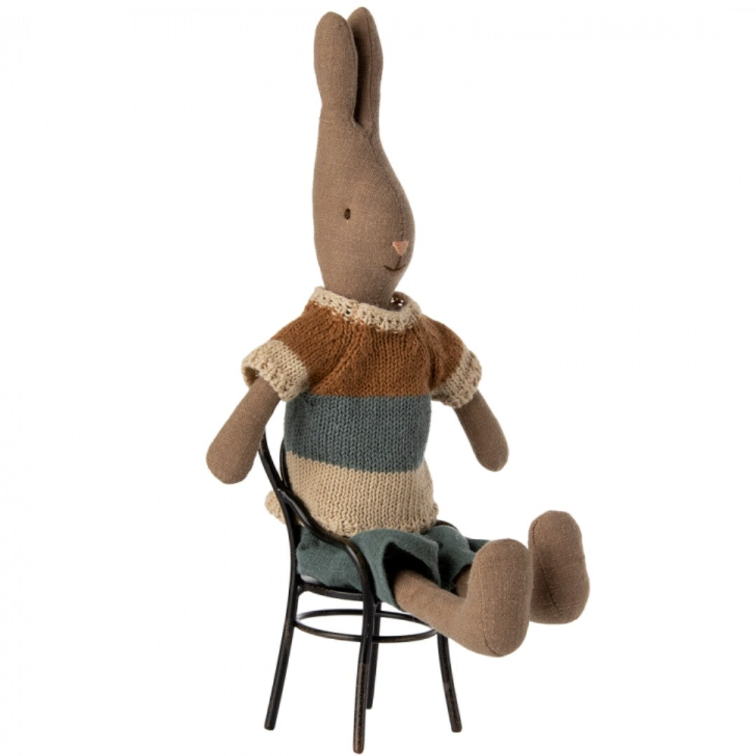 Maileg knuffelkonijn gebreid shirt en short - maat 2 - 29 cm