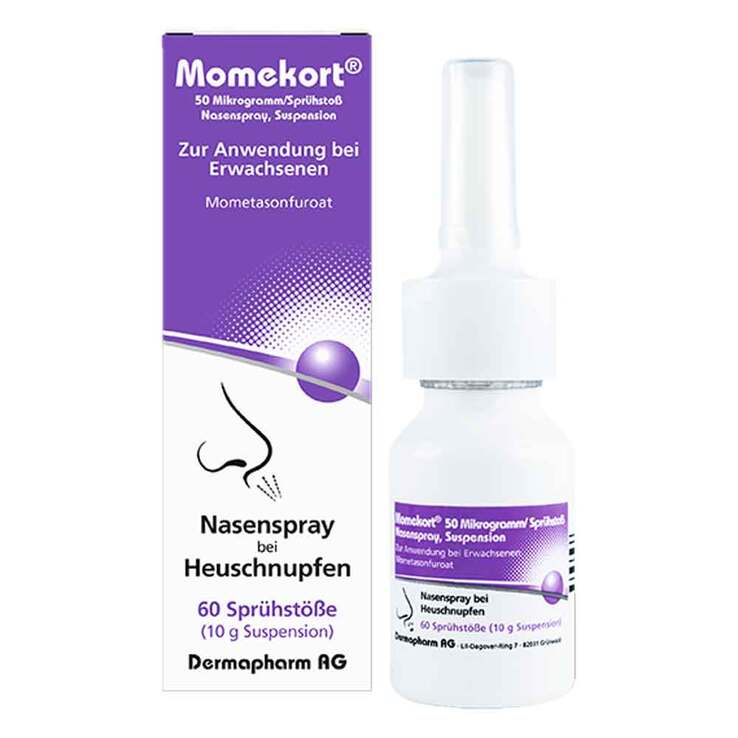 Momekort 50 µg / Sprühst. Nasenspray Suspension, 10 g