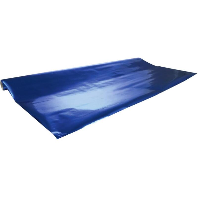 Métal. 1 face, 2x0,70m carton 10rlx Rge - Bleu France