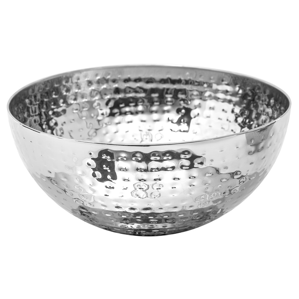 Saladier inox martelé D 29cm