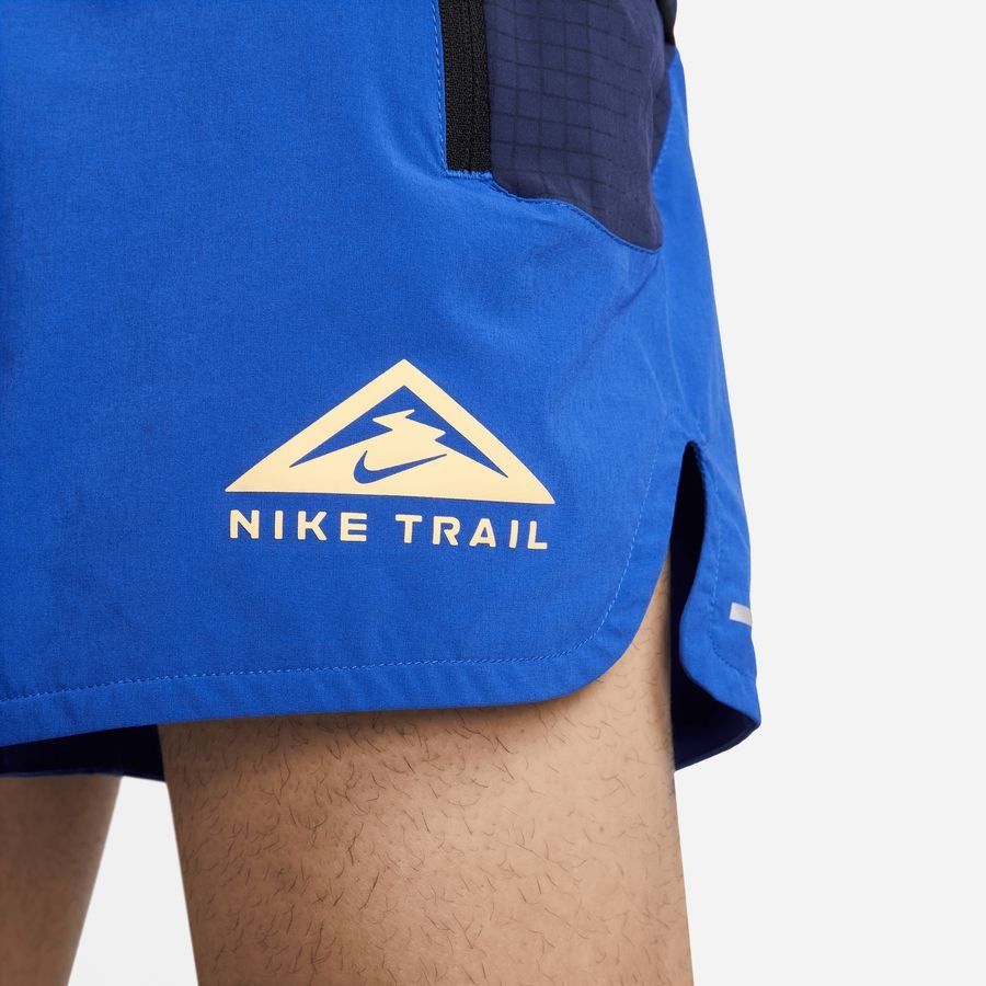 Nike Short Running Dri-FIT Second Sunrise 5'' Brief - Bleu/Bleu Marine/Citron