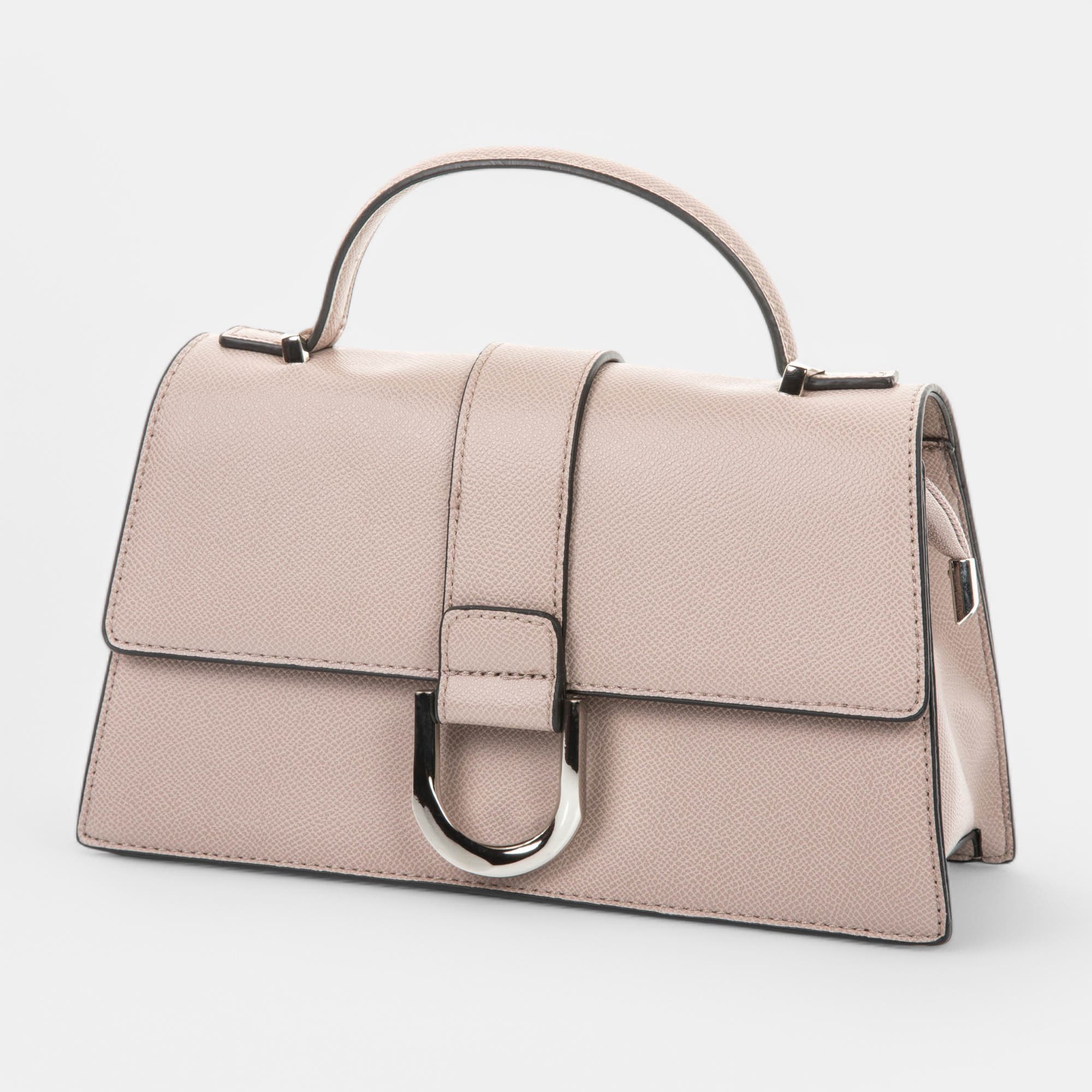 Sac bandoulière beige