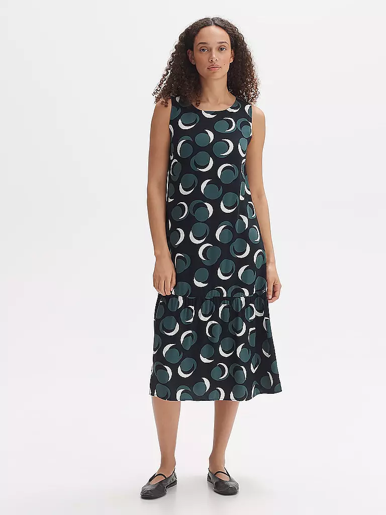 OPUS Midikleid WICY CITY petrol