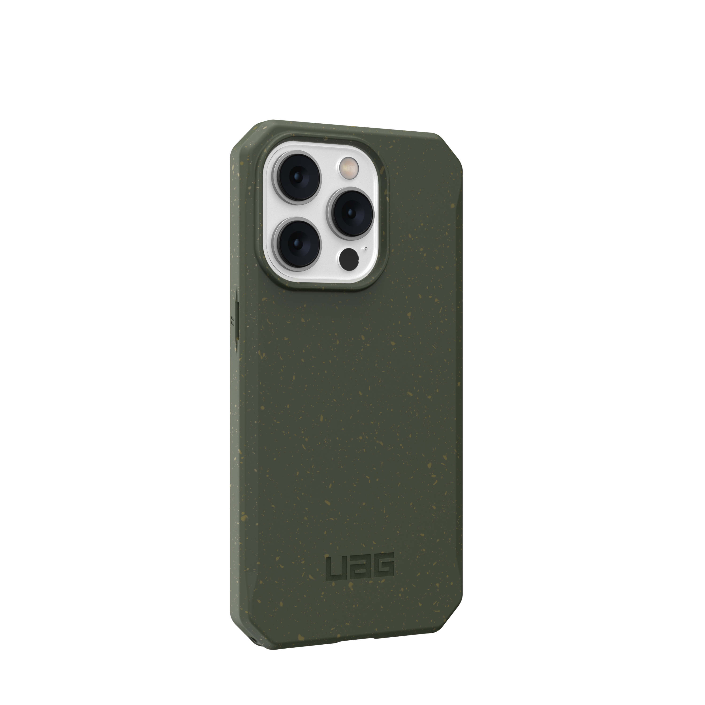 iPhone 14 Pro Bio Gummi Schutzhülle Outback Eco Friendly Nachhaltig Kompostierbar (114074117272) - Olive Drab