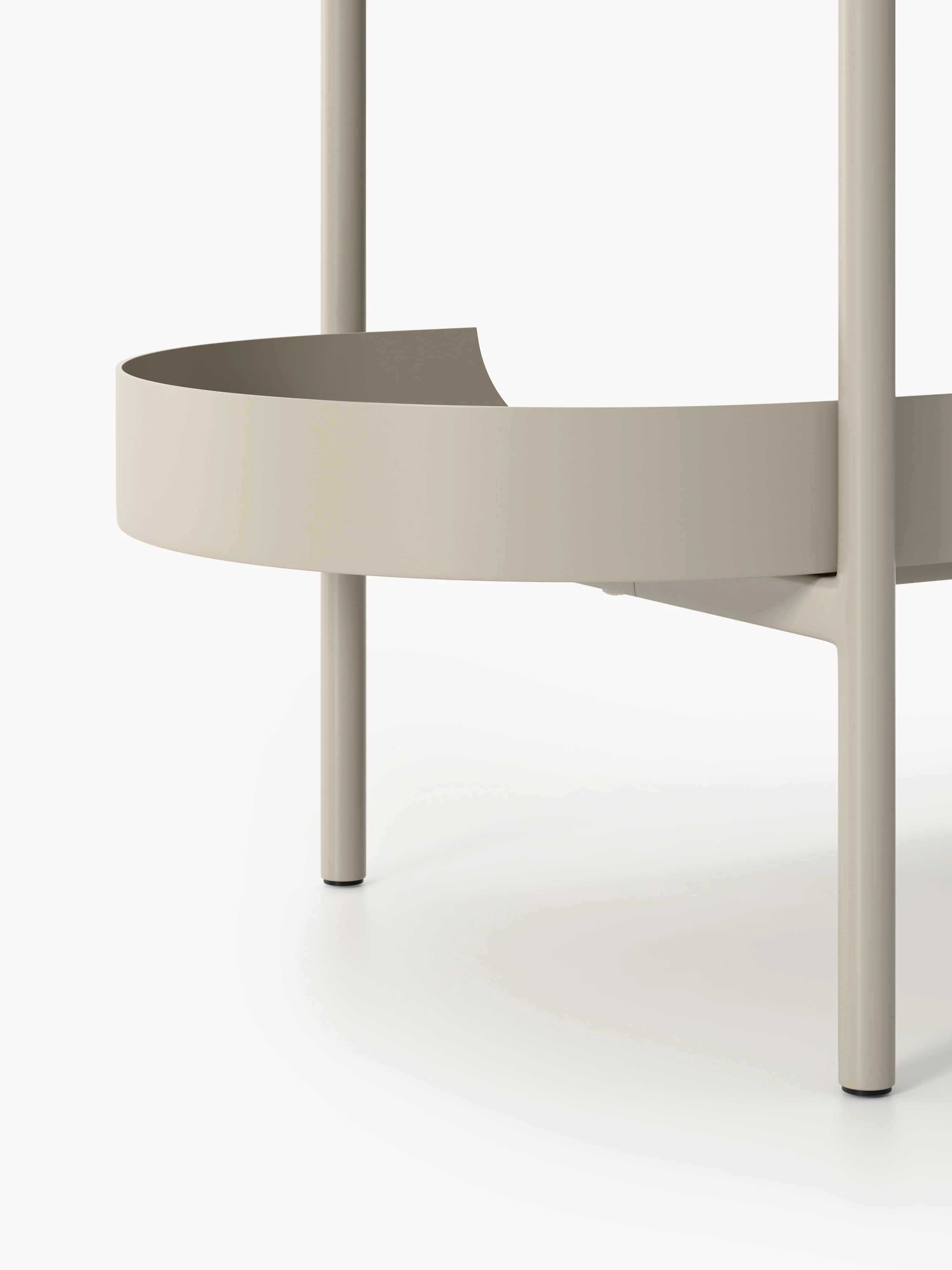 Metalen sidetable Taru