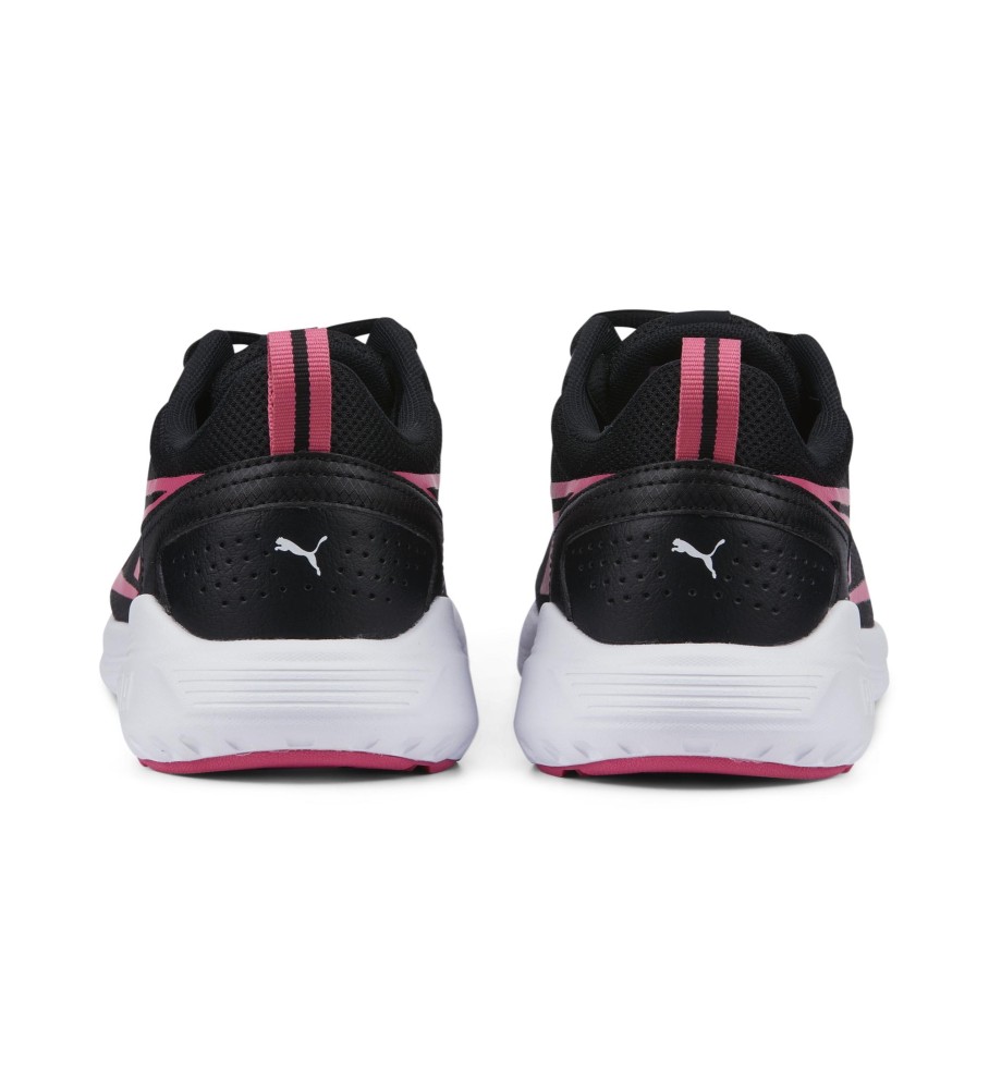 Tênis Puma All-Day Active, preto e rosa