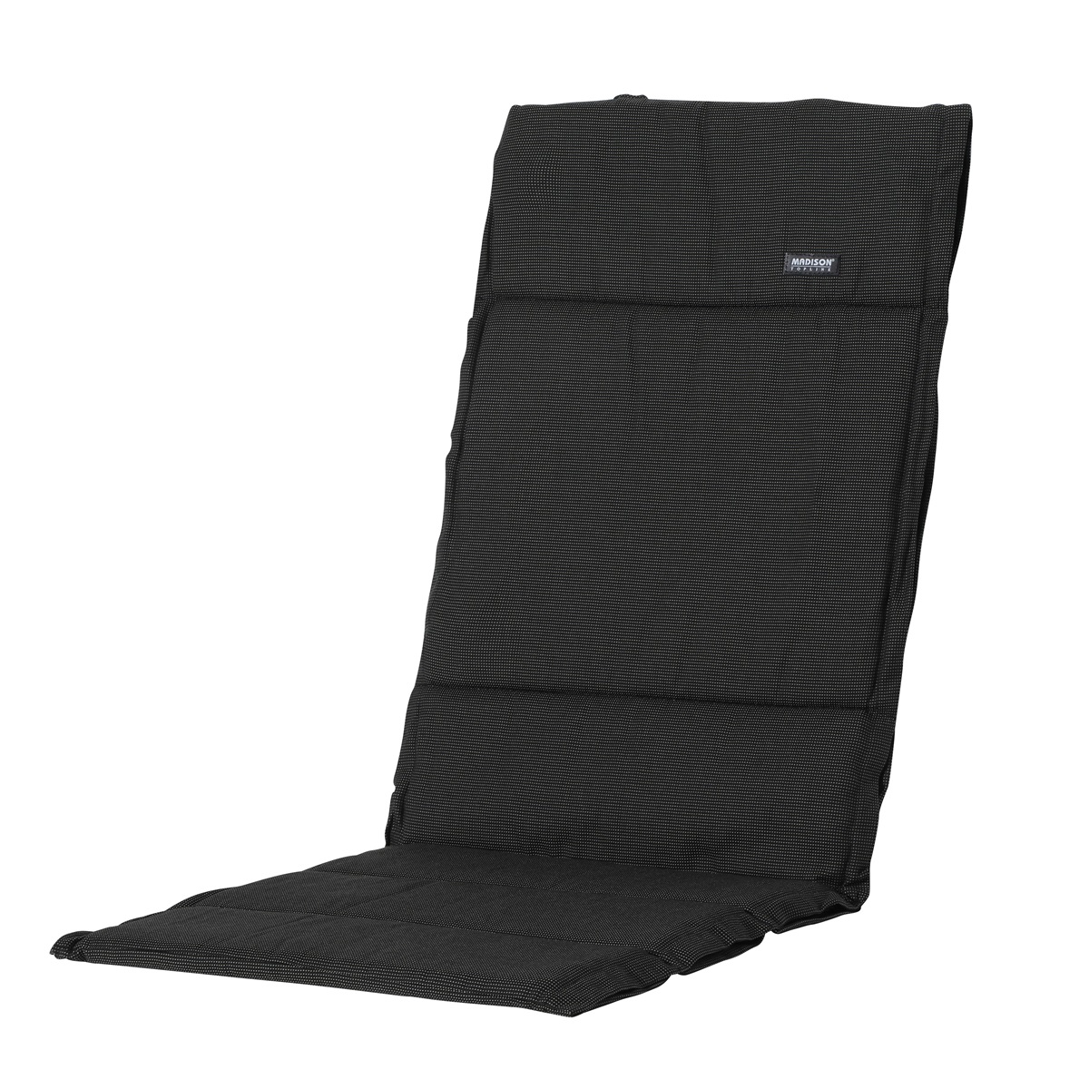 Madison Rib black Tuinkussen - Set van 4