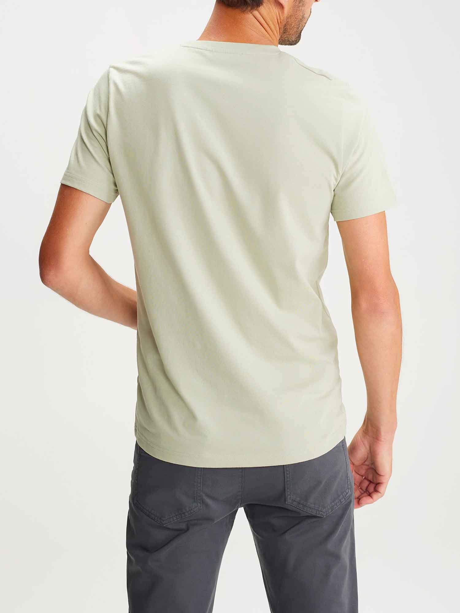 Tee Shirt Homme Coton Biologique Kaki