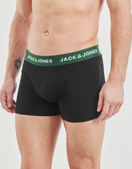 Jack & Jones - JACSOLID TRUNKS 5 PACK OP - Noir