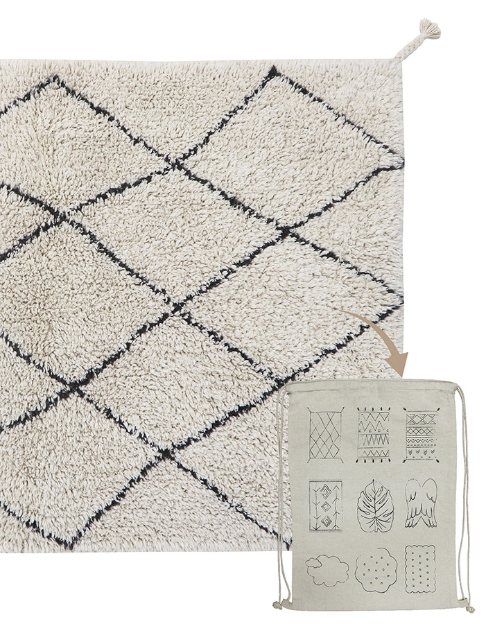 Teppich MINIONES – BEREBER (70x100) in beige