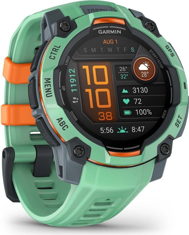 Garmin Instinctmm,AMOLED,Neo Tropic Bezel w/Neo Tropic Bnd,WW