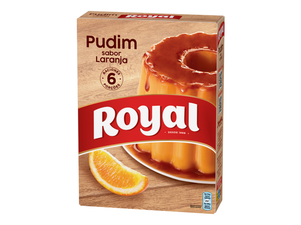 PUDIM ROYAL CASEIRO LARANJA 200G