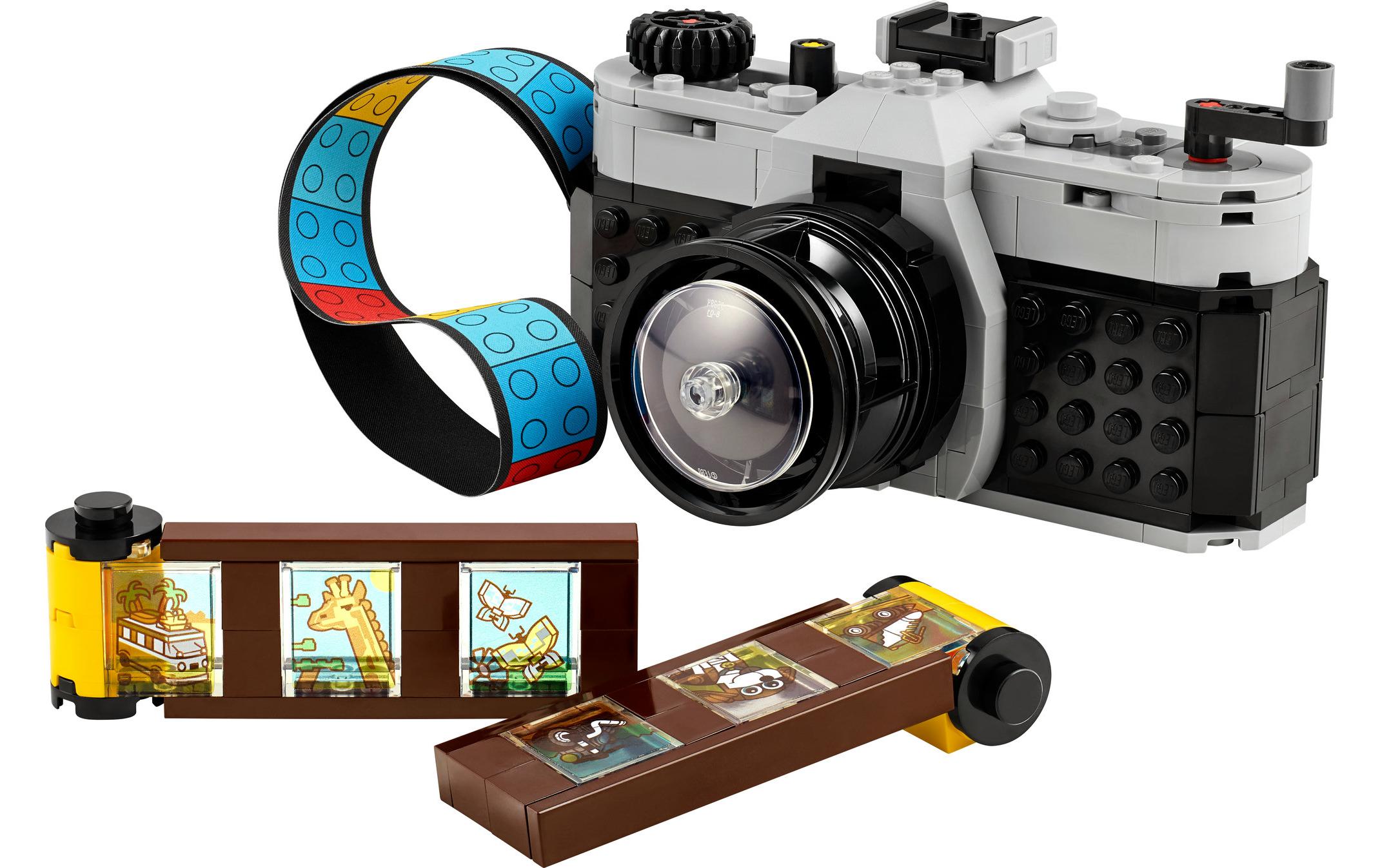 Creator Retro Kamera 311473-in-1-Set mit vielen Funktionen