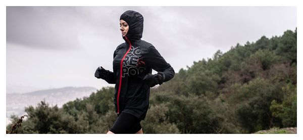 Moufles Compressport Hurricane Waterproof 10/10 Noir