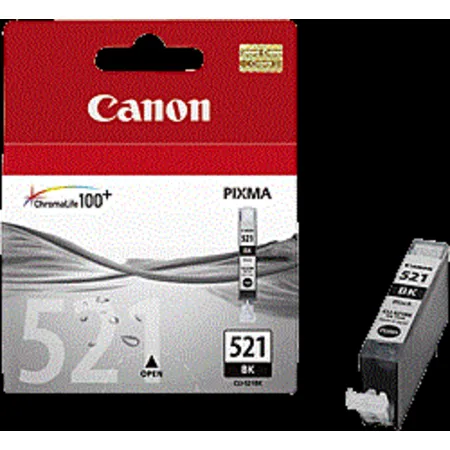 Canon Tintenpatrone BJ Cartridge CLI 521 BK schwarz