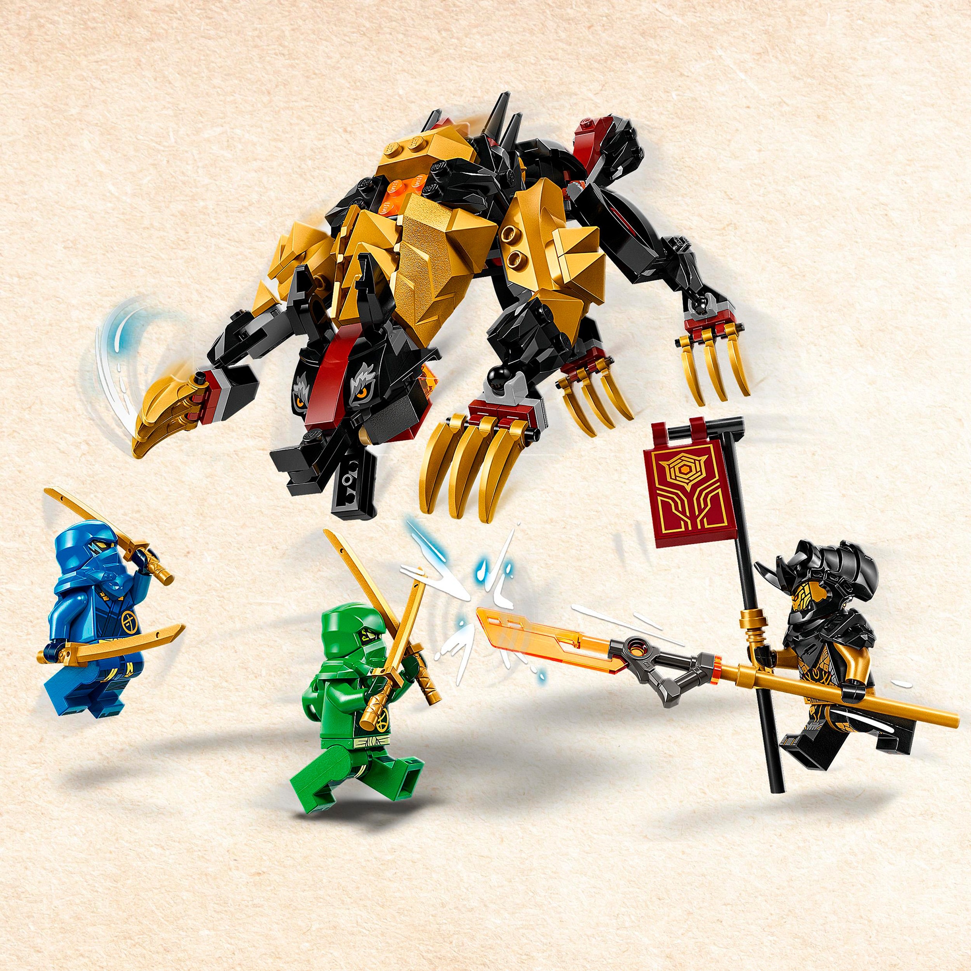 LEGO Konstruktionsspielzeug Ninjago Jagdhund des kaiserlichen Jägers