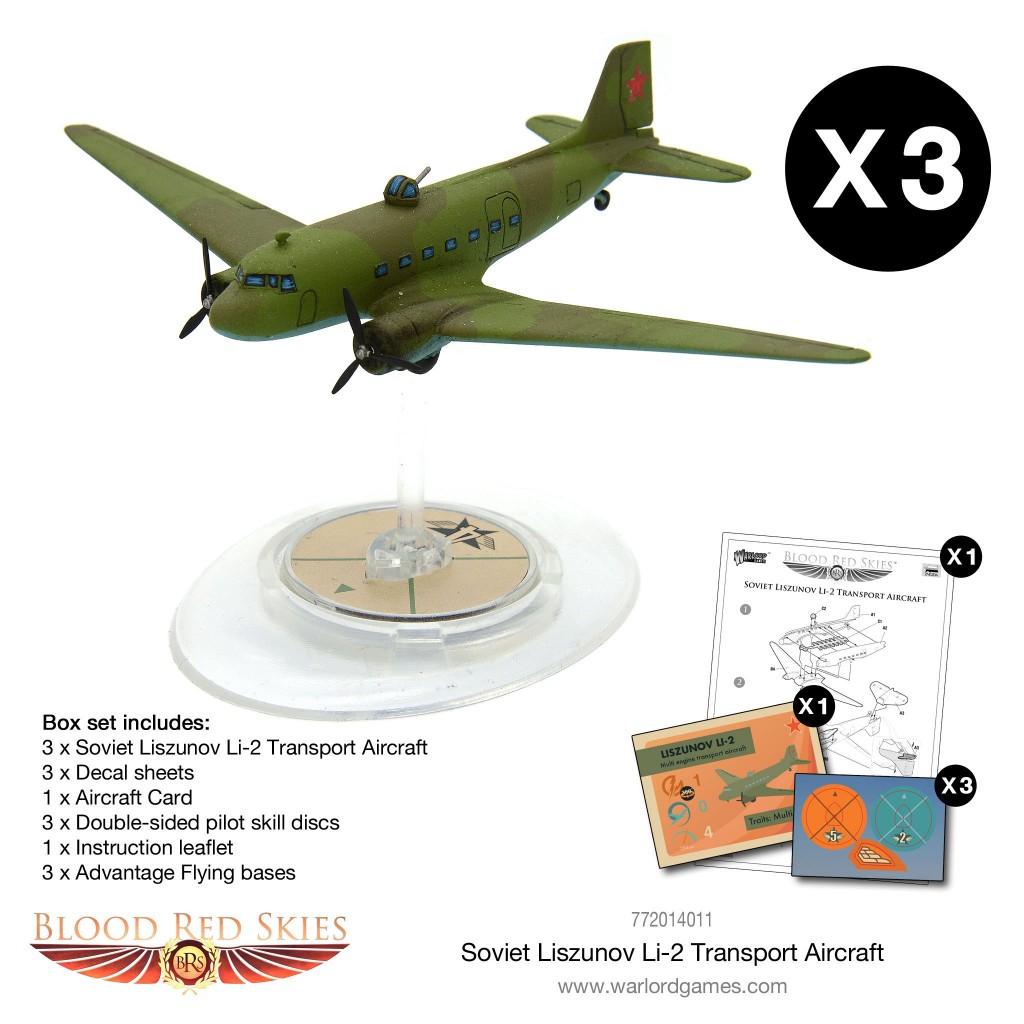 Blood Red Skies - Soviet Tupolev ANT-40 (SB-2) Bomber