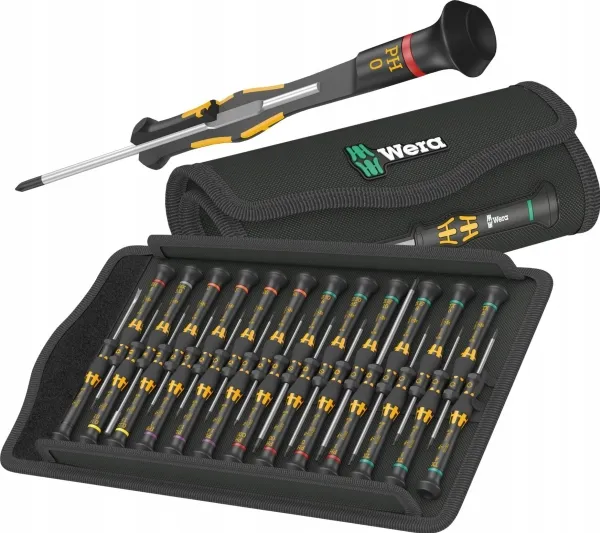 Wera 05134019001, Sort, Gul