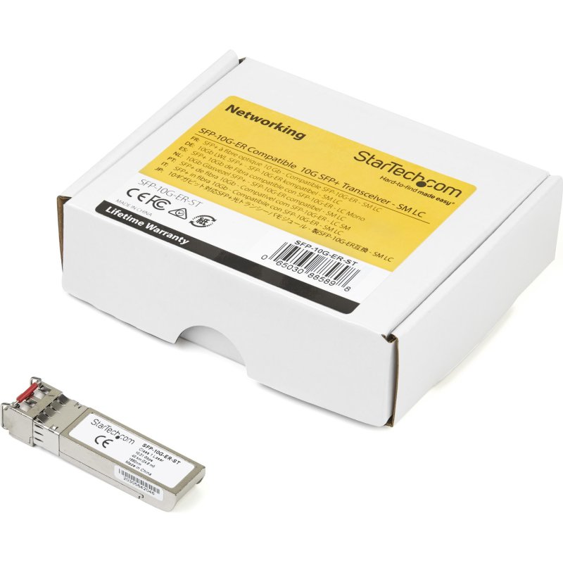 StarTech.com Module de transceiver SFP+ compatible Cisco SFP-10G-ER - 10GBASE-ER