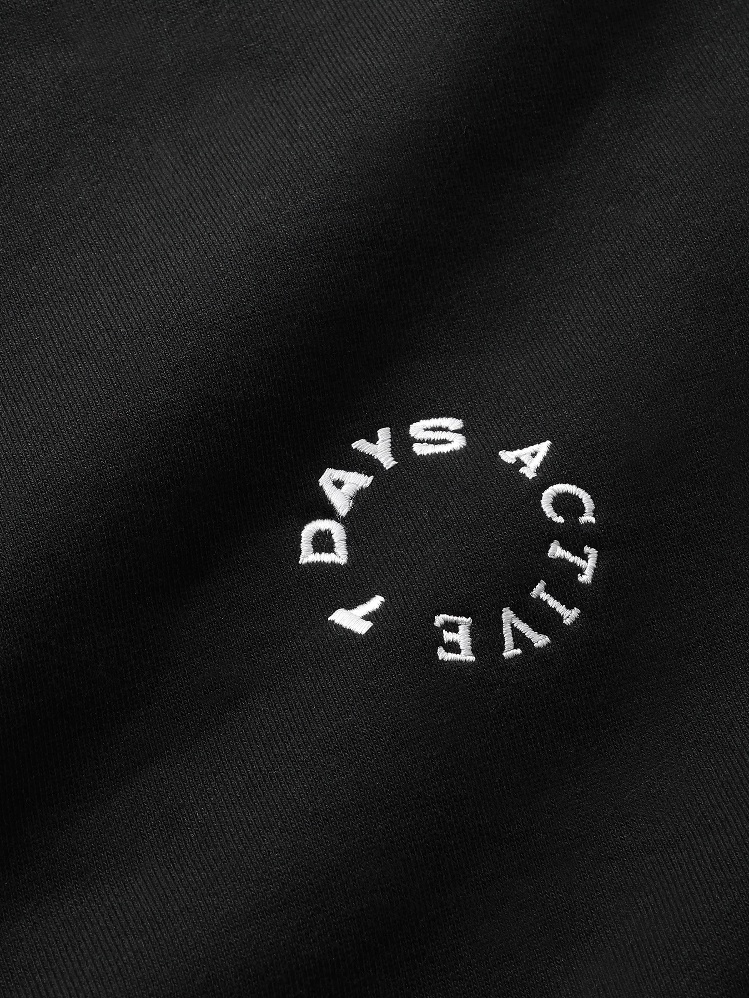 7 DAYS ACTIVE  Organic Crewneck sweatshirt - sort
