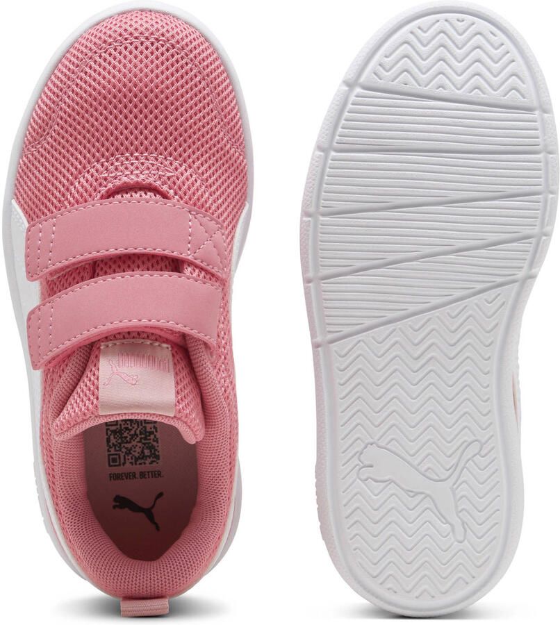 Puma Courtflex V3 Mesh sneakers roze wit