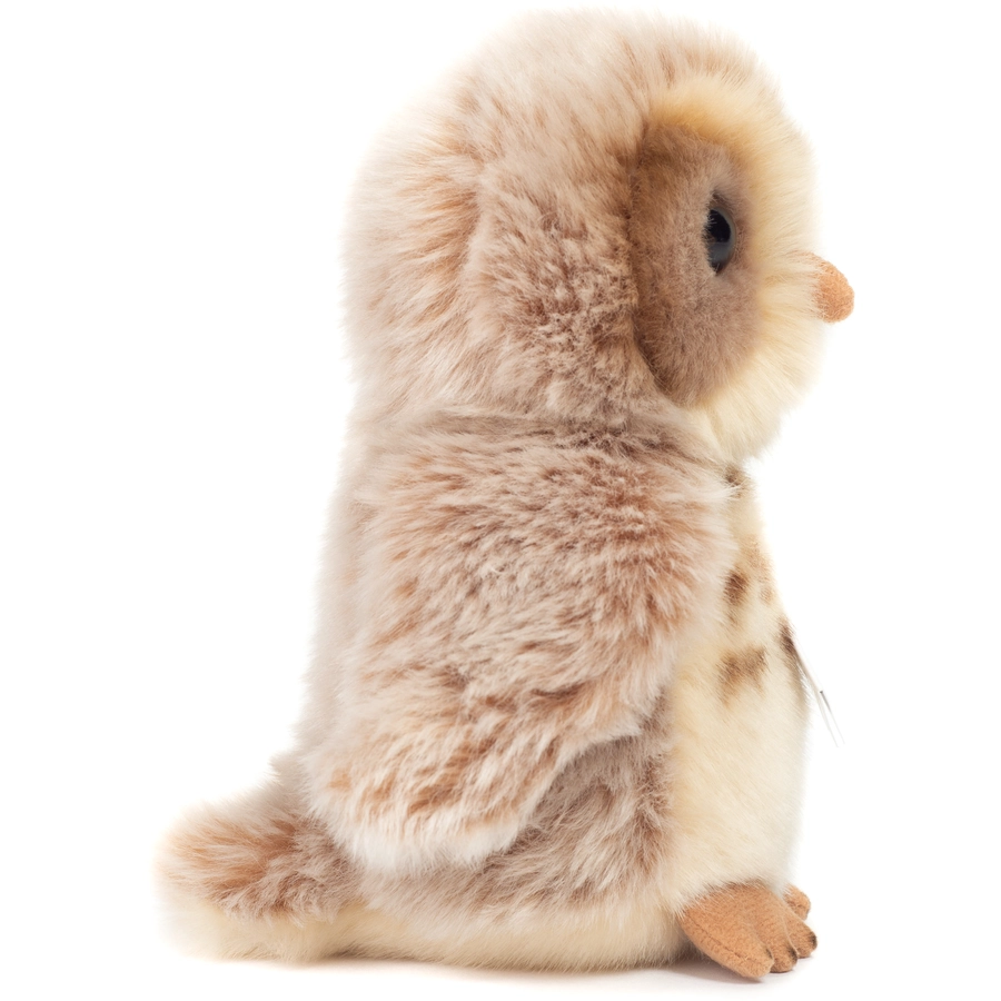 Teddy HERMANN® Eule hellbraun, 16 cm