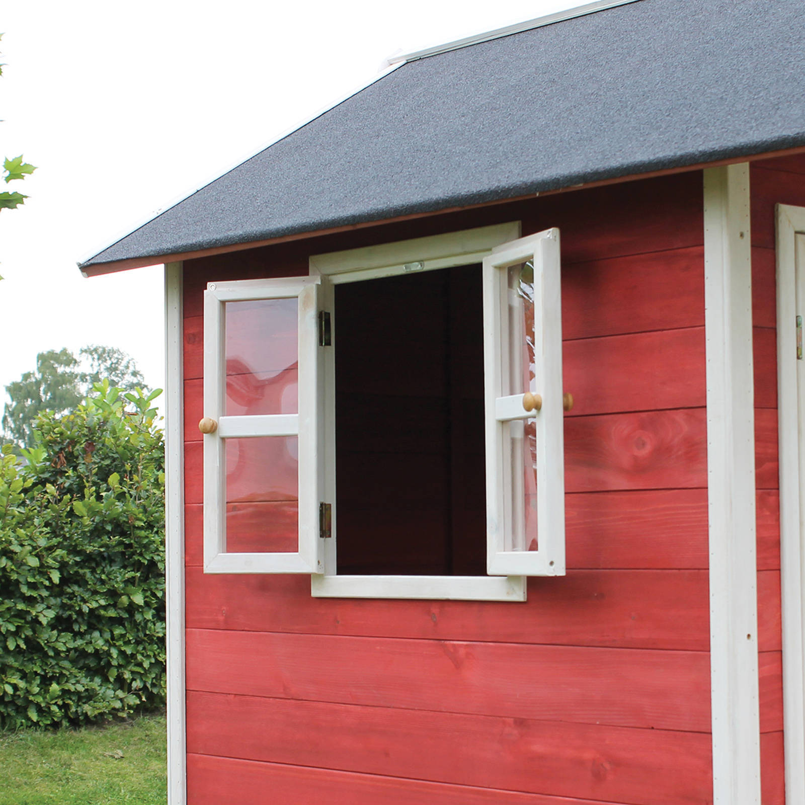 EXIT Loft 300 Loft 300 houten speelhuis - rood