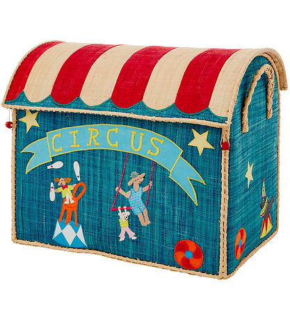 Rice Opbevaringskurve - Raffia - 3 stk. - Circus