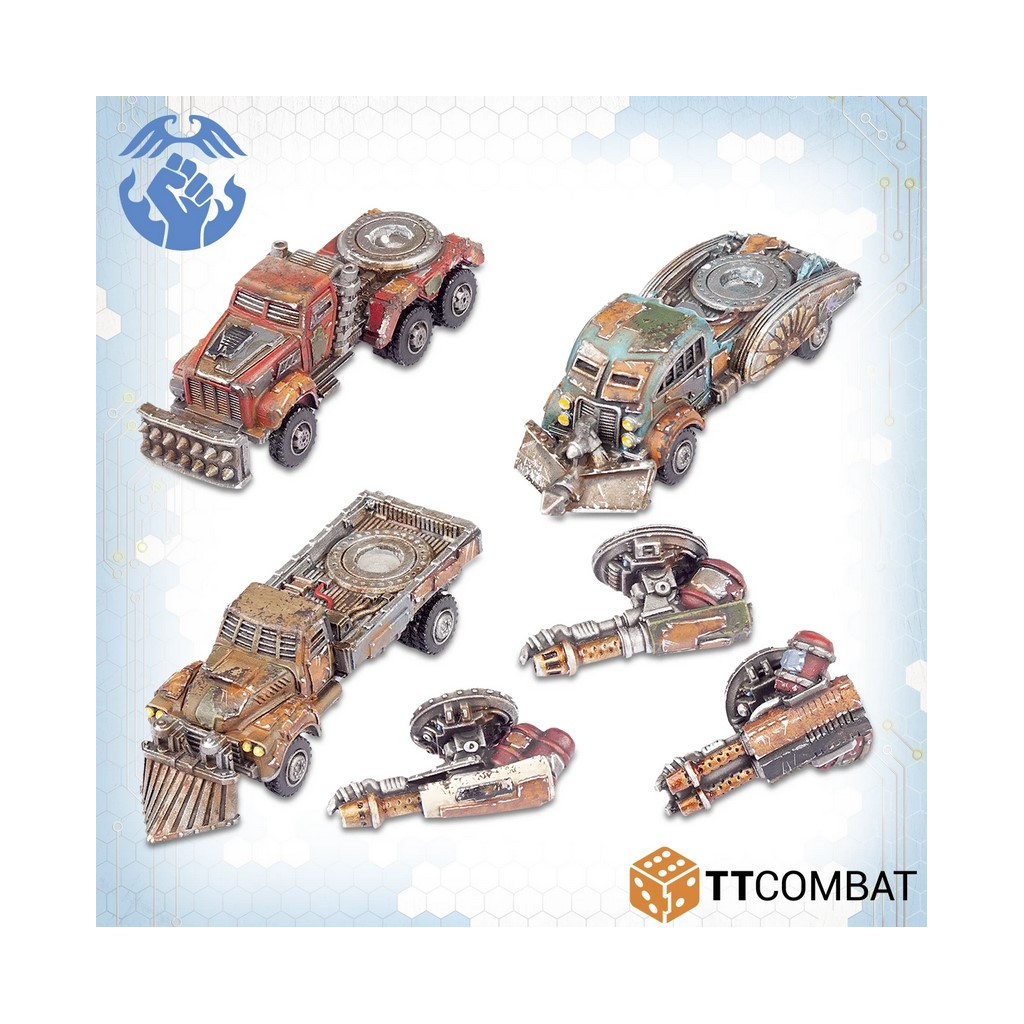 Dropzone Commander - Resistance - AA Gun Wagons