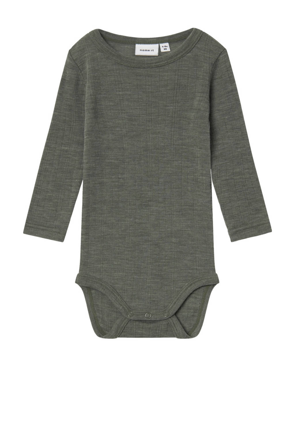 NAME IT NAME IT BABY romper van merinowol