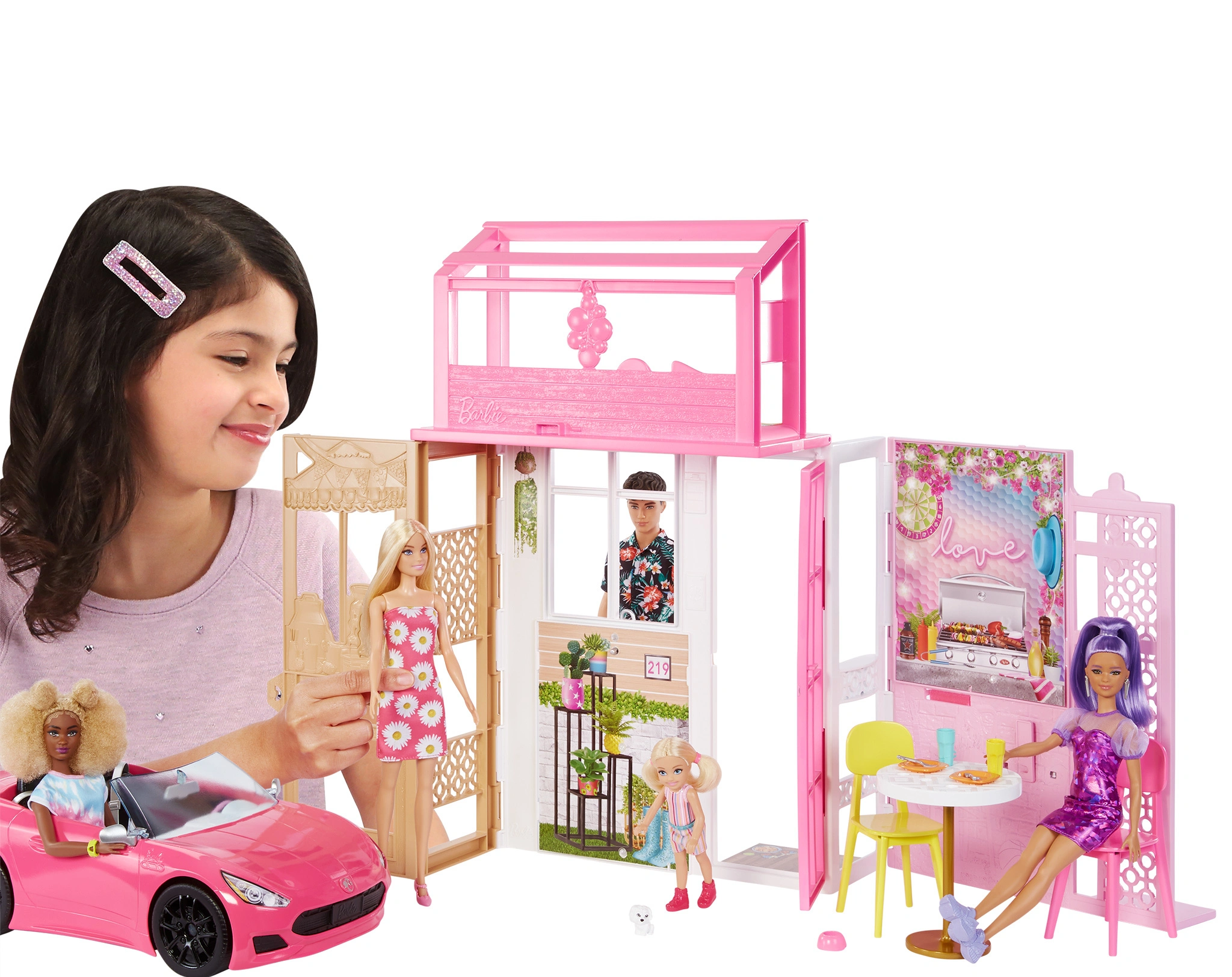 Barbie Haus und Puppe
