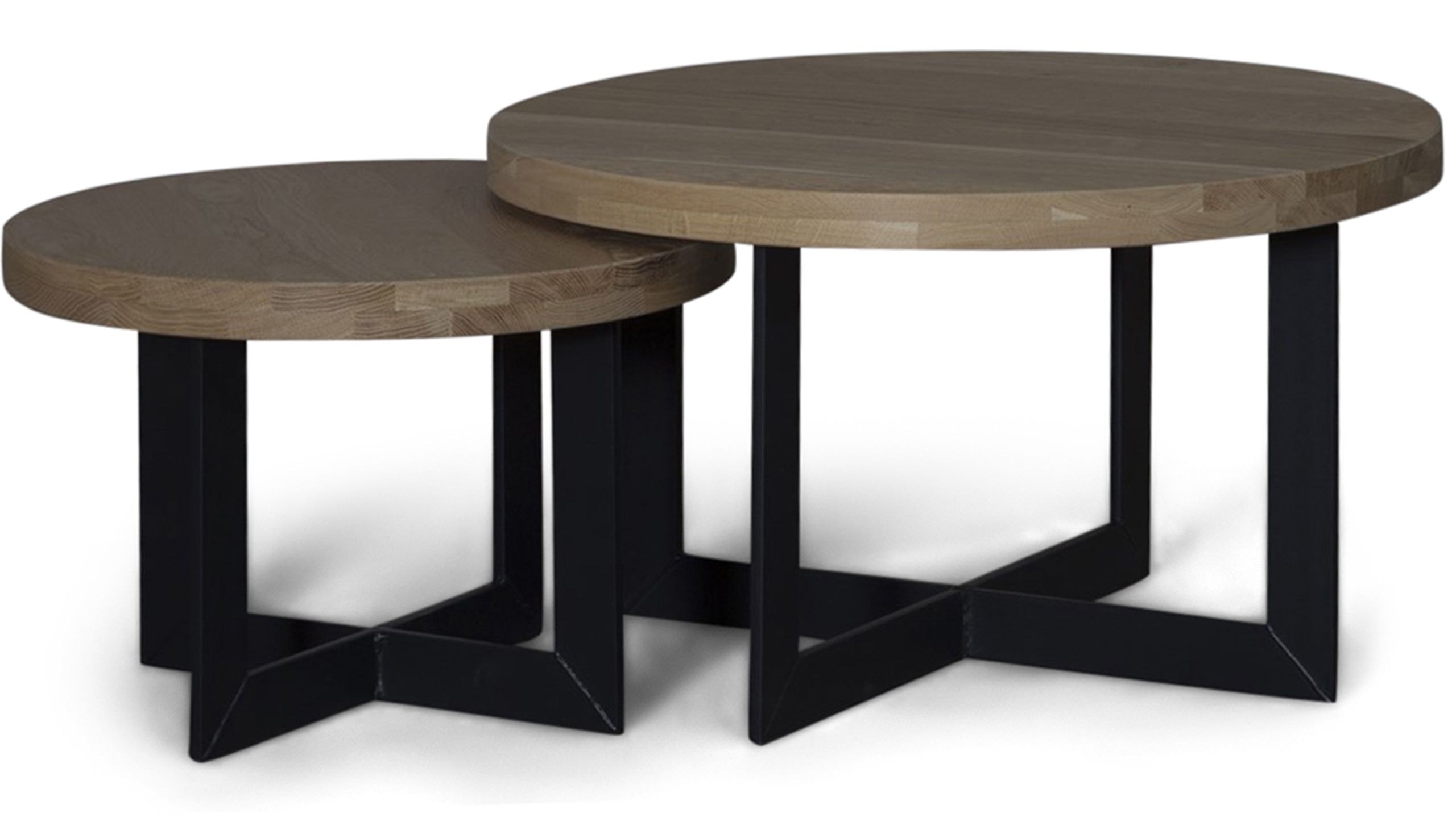 Salontafelset Acel ⌀80  x H50 cm