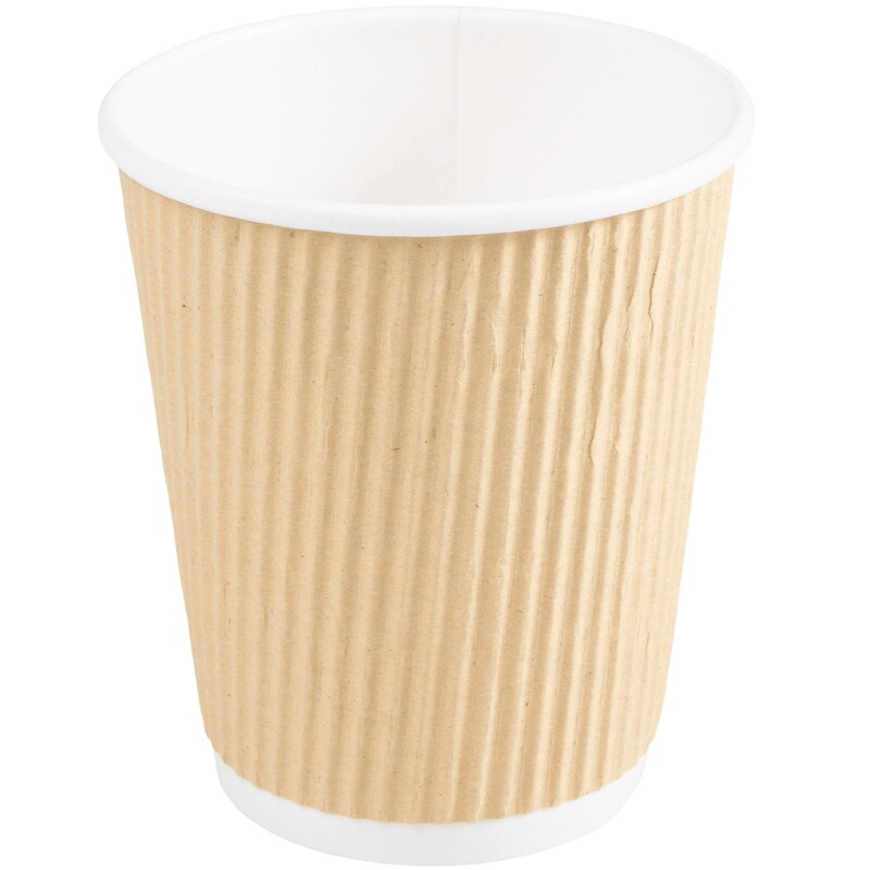 Elco Kaffeebecher, 200 ml, braun, 10 Stück