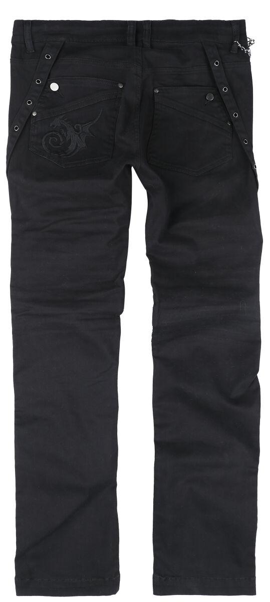 Gothicana X Anne Stokes - Jean | Gothicana by EMP Pantalon en toile