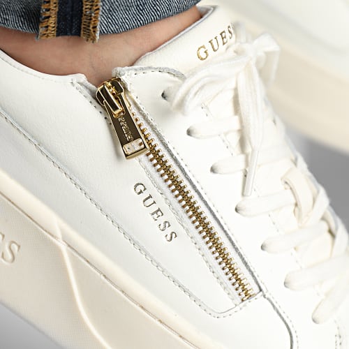 Baskets FM7CAZLEA12 White