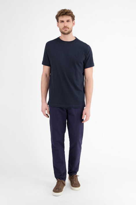 Lerros blauwe heren t-shirt