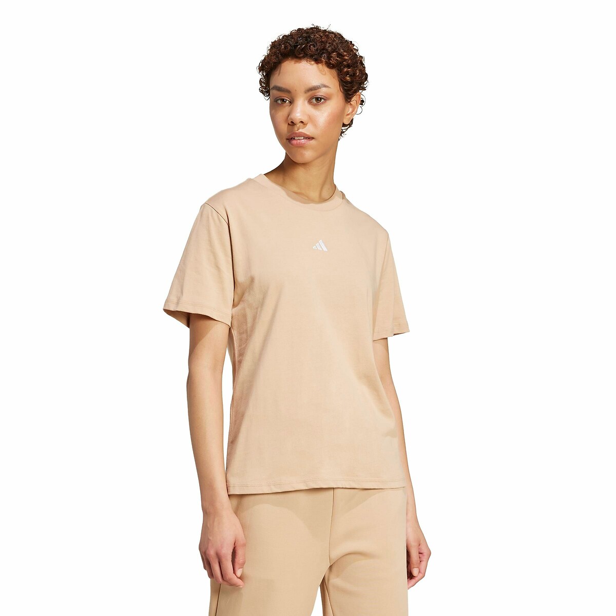 ADIDAS ROUPAS ESPORTIVAS<br>Camiseta com logo pequeno Essentials