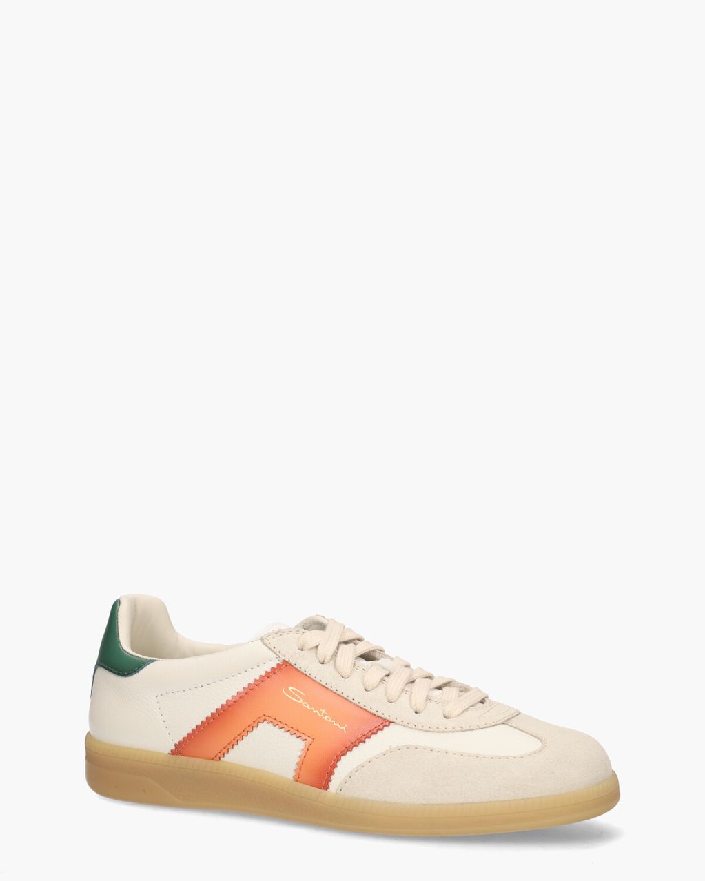 Santoni 21965 Off-White/Multicolor Herensneakers