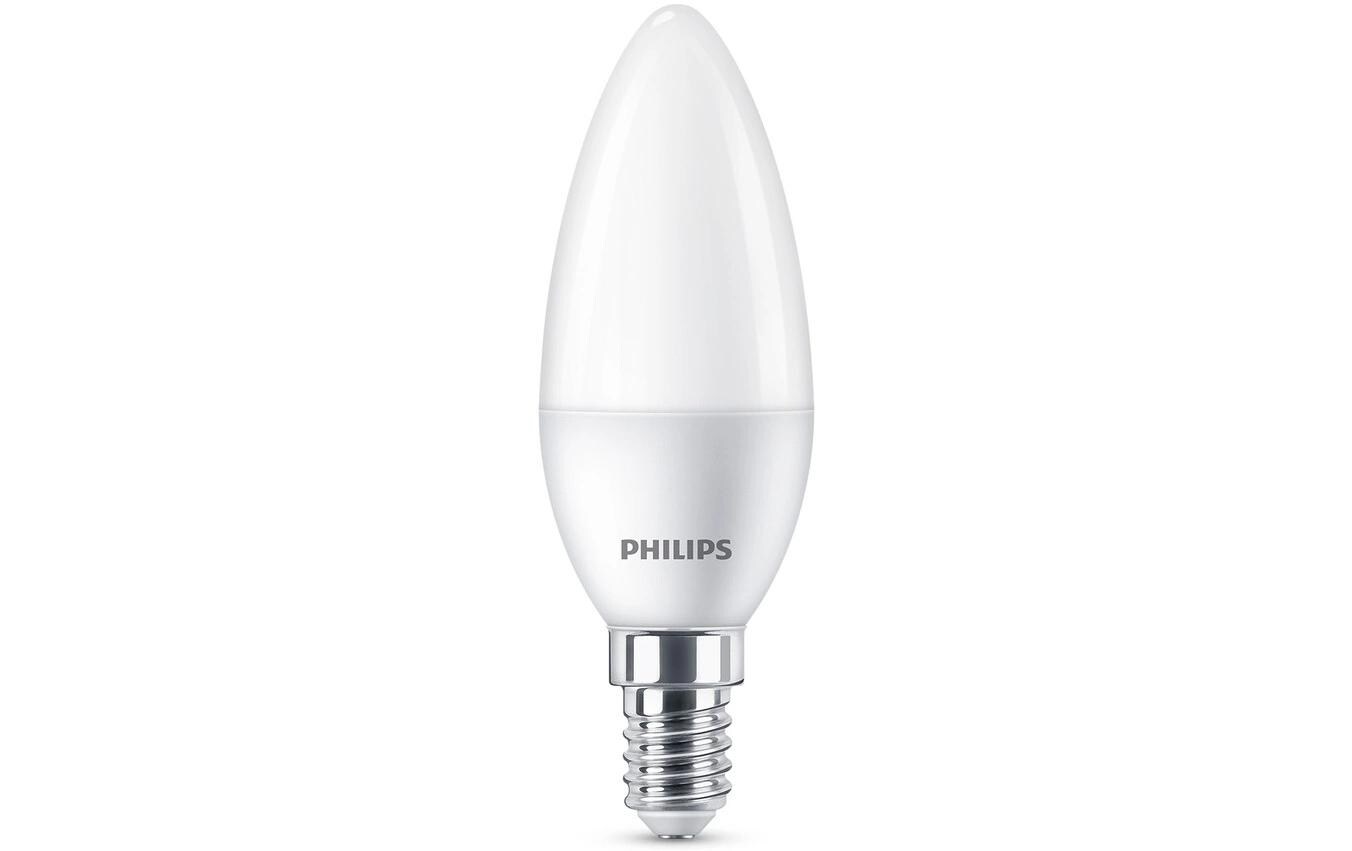 LED Standard Kerze, E14 3er-Set Warmweiss 40W Ersatz, nondimWarmweisses LED-Leuchtmittel B35 mit mattem Glas
