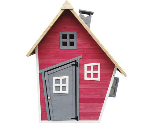 Speelhuis 120 x 102 x 154 cm rood