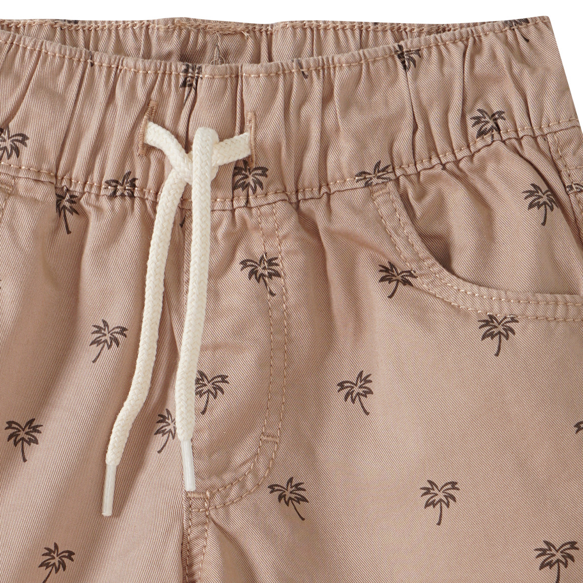Famy Jungen Shorts mit Tunnelzug beige