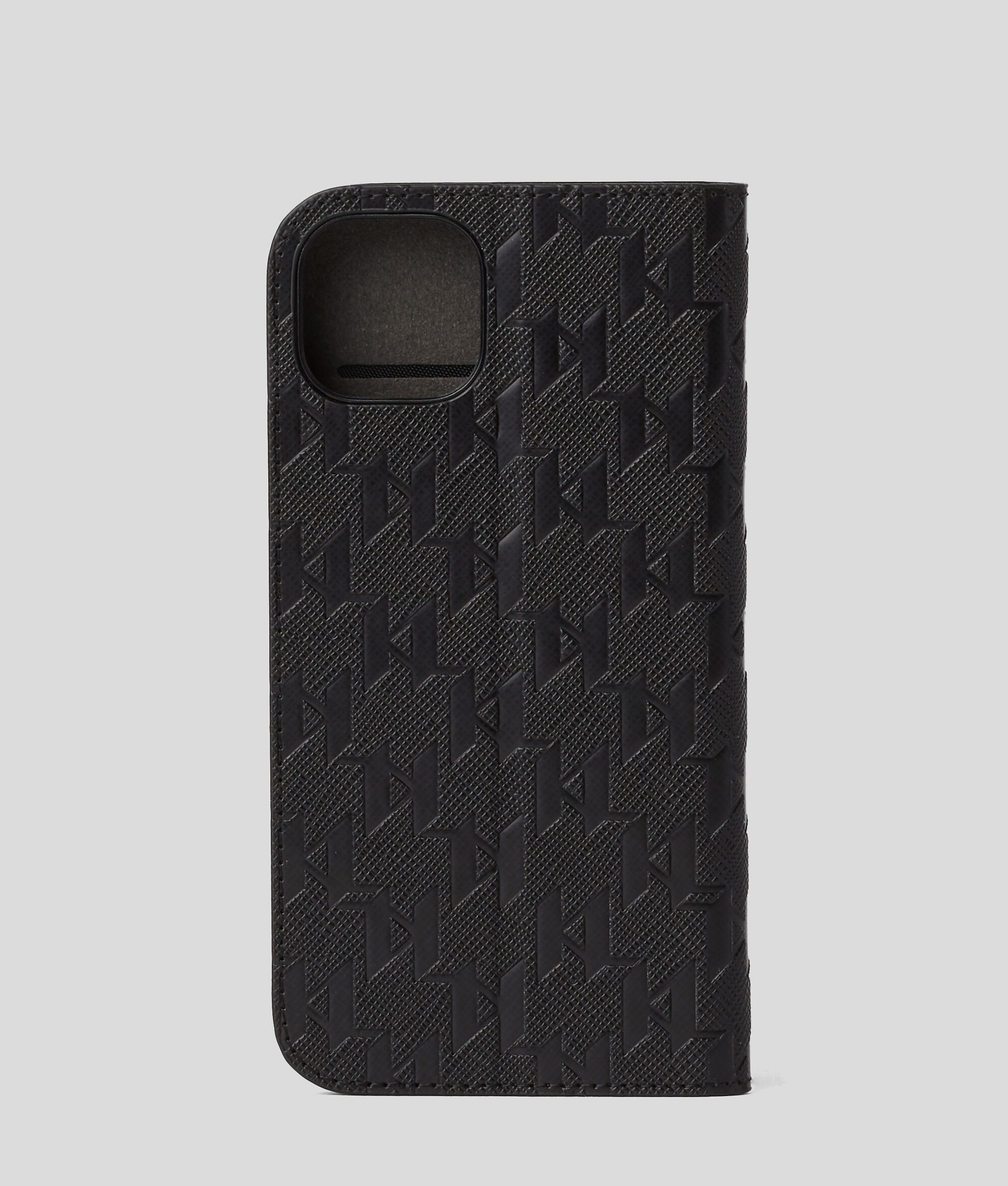 Étui portefeuille KL Monogram pour iPhone 13