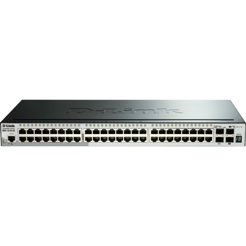 D-Link DGS-1510-20/E commutateur réseau Géré L2/L3 Gigabit Ethernet (10/100/1000) 1U Gris