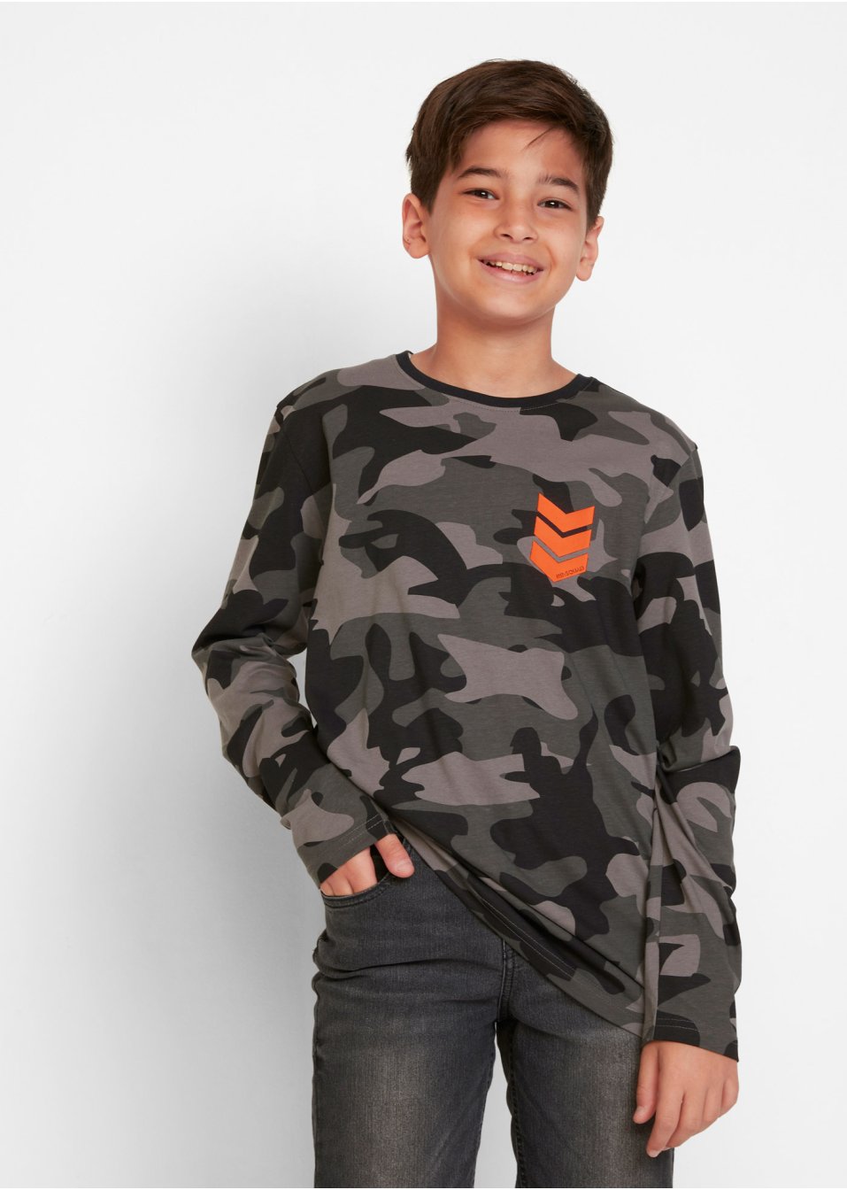T-shirt manches longues garçon (lot de 3)