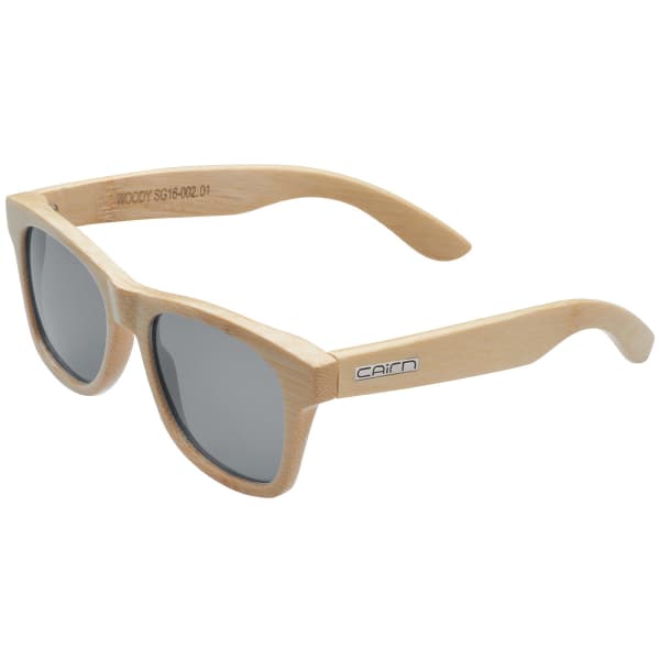 Lunette de soleil lifestyle CAIRN WOODIE BAMBOO GREY