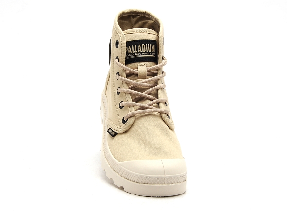Palladium boots bottine plates femme pampa hi htg beige